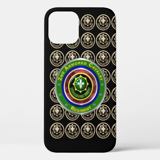 Coques Case-Mate iPhone 2e Régiment de cavalerie blindée (Verso)