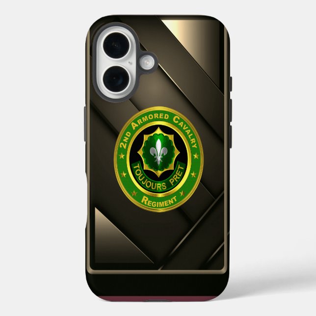 Coques Case-Mate iPhone 2e régiment de cavalerie blindée ACR (Verso)