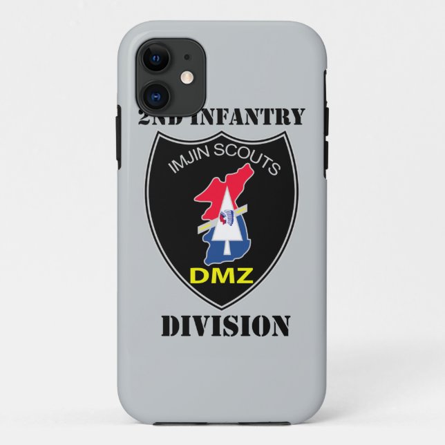 Coques Case-Mate iPhone 2ème Division d'infanterie - Imjin surveille avec (Dos)
