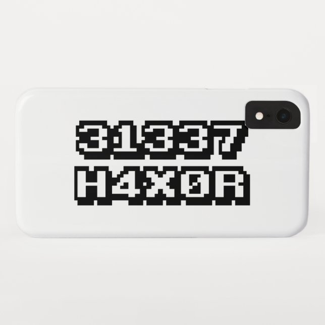 COQUES Case-Mate iPhone 31337 H4X0R (Dos (Horizontal))