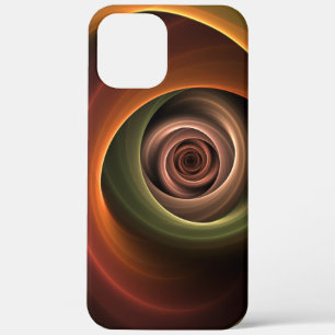 Case-Mate iPhone Case 3D Spirale Abstraite couleurs chaudes Art fractal