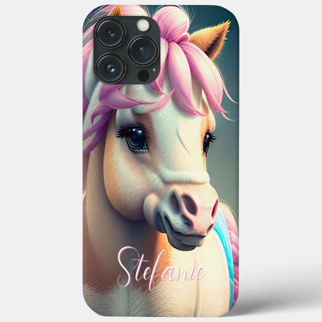 Coques Case-Mate iPhone 3D Spirit Pony 1 (Verso)