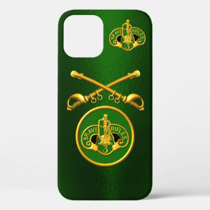 Case-Mate iPhone Case 3ème Cavalerie Blindée Sabres Croisés Personnalisé