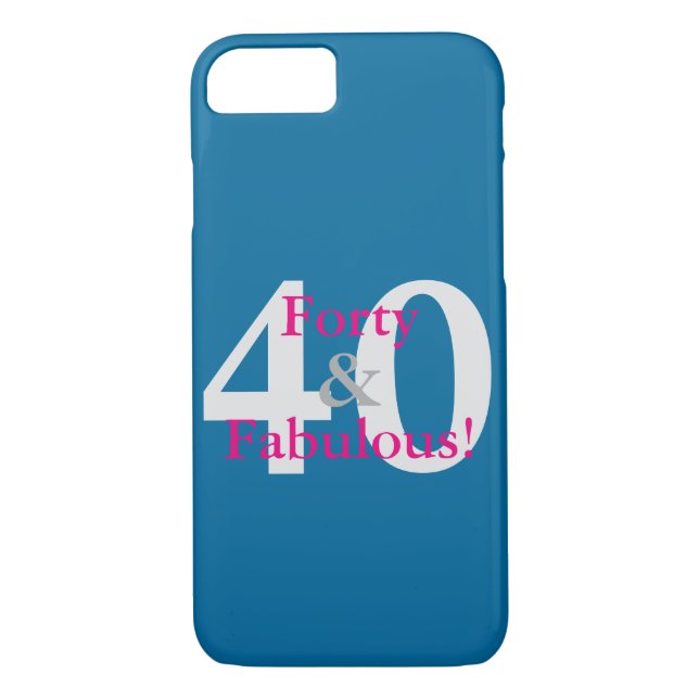 Coques Case-Mate iPhone 40 & Fabuleux ! Amusant Personnalisé Anniversaire  (Dos)