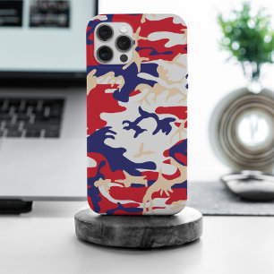 Coque iPhone 15 Pro Max 4 juillet, Jour de l'Indépendance, Beige de camouf