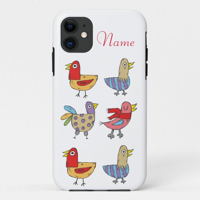 Coques Case-Mate iPhone 4 Oiseaux amusants Thunder_Cove (Dos)