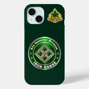 Coque Pour iPhone 15 4e division d'infanterie