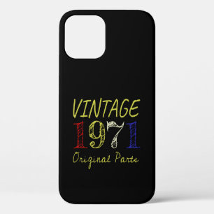 Case-Mate iPhone Case 50e anniversaire Cadeau Vintage Retro 1971