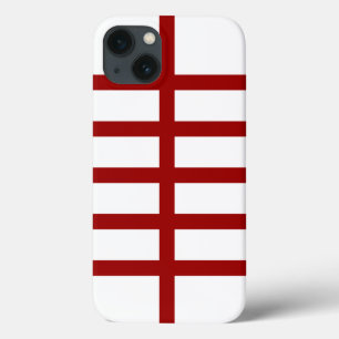 Coques Pour iPhone 5 a bissecté les lignes rouges