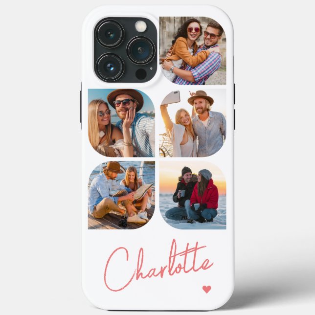 Coques Case-Mate iPhone 5 Photo Moderne tendance Simple Nom personnalisé s (Verso)