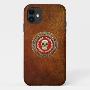 Coque Case-Mate Pour iPhone [600] Crâne doré