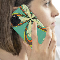 60s super les années 70 Hippie Fleur Turquoise Dai