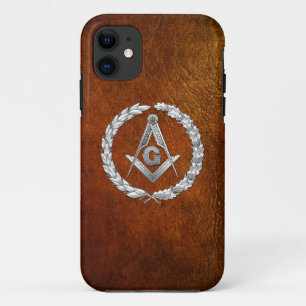 Coque Case-Mate Pour iPhone [68] Maître Mason, 3e degré [Argent]