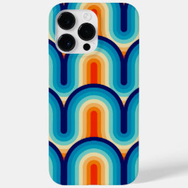 Coque Pour Pour iPhone 14 Pro Max 70s Rainbow Curves