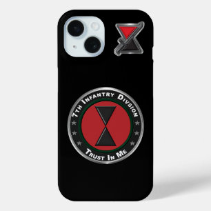 Coque Pour iPhone 15 7e division d'infanterie