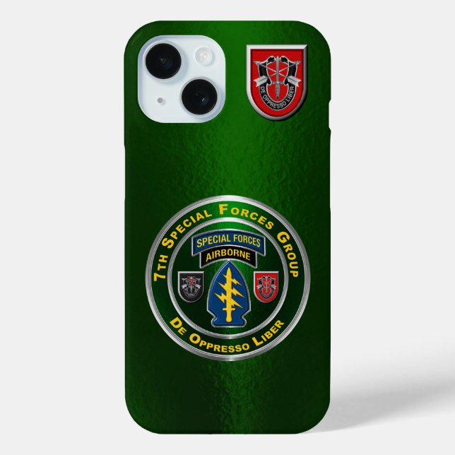 Coques Case-Mate iPhone 7e Groupe des forces spéciales (Verso)