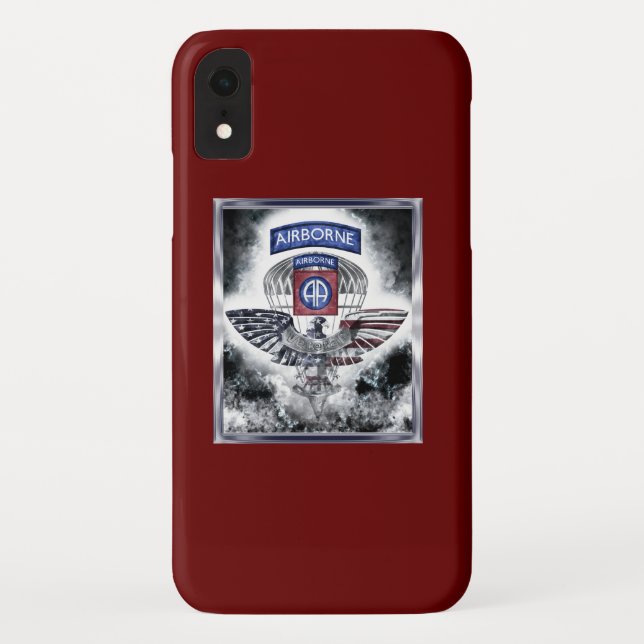 Coques Case-Mate iPhone 82e division aéroportée Conception d'explosifs (Dos)