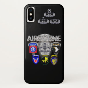 Case-Mate iPhone Case 82e division aéroportée "Tout le chemin"