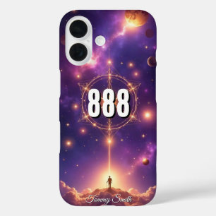 Coques iPhone 16 888 Manifestation de numéro d'ange   Bonne chance