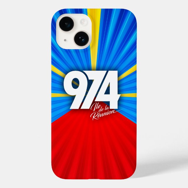 Coques Case-Mate iPhone 974 Ile de la Reunion Signature Maveli R zoom1 (Verso)