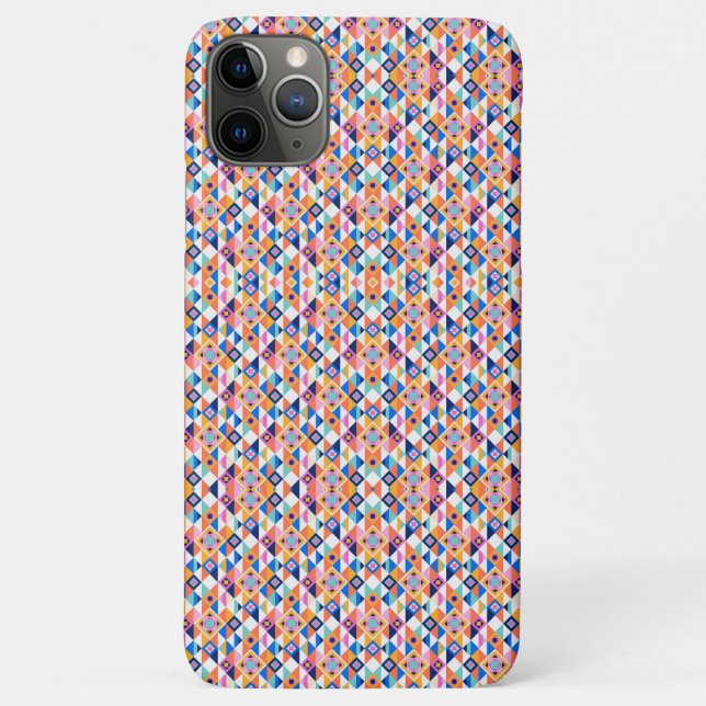 Coques Case-Mate iPhone A geometric patterned phone case with vibrant  (Dos)