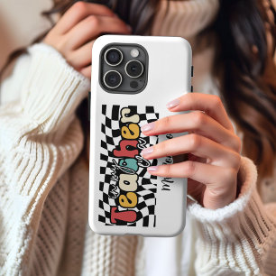 Coque Pour Pour iPhone 14 Pro Max À l'ère de mon professeur rétro enseignant