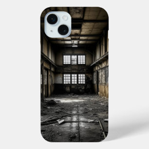 Coque iPhone 15 Mini À l'intérieur d'une station abandonnée