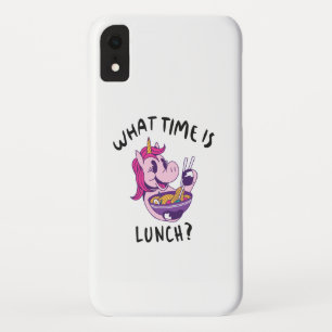 Case-Mate iPhone Case À quelle heure est le déjeuner
