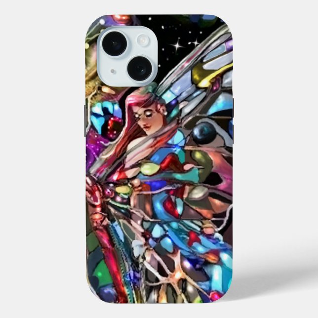 Coques Case-Mate iPhone À travers les ailes d'un papillon (Verso)