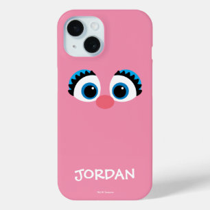 Coque Pour iPhone 15 Abby Cadabby Grand Visage   Ajoutez votre nom
