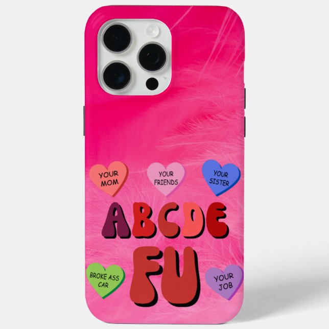 Coques Case-Mate iPhone Abcde FU Saint-Valentin (Verso)