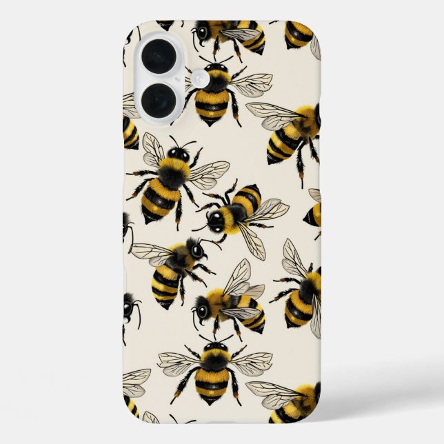 Coques Case-Mate iPhone Abeilles (Verso)