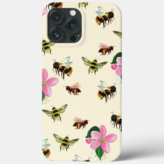 Coques Case-Mate iPhone Abeilles et bourdons (Verso)