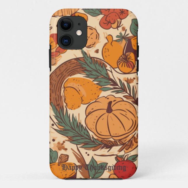 Coques Case-Mate iPhone Abondance d'automne (Dos)
