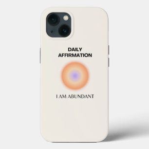 Case-Mate iPhone Case Abondante Affirmation Quotidienne Positive Spiritu