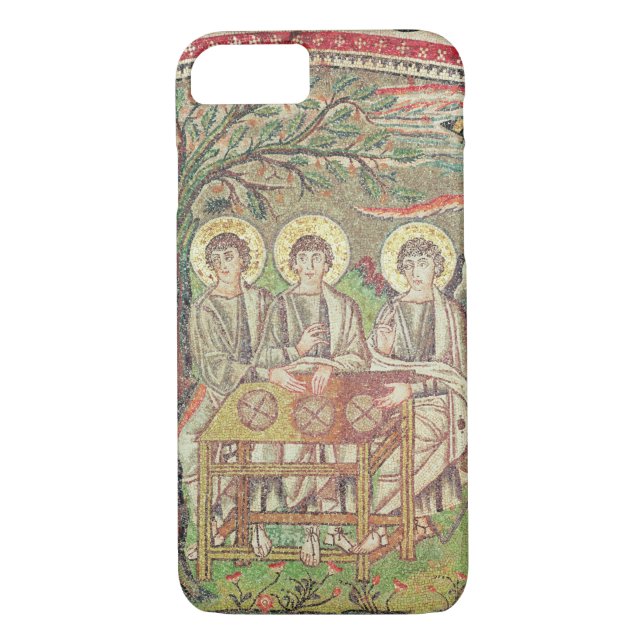 Coques Case-Mate iPhone Abraham avec les anges (mosaïque) (Dos)