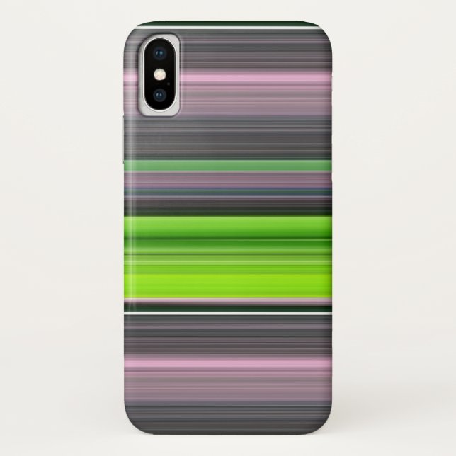 Coques Case-Mate iPhone Abstract #1: Lime and grey (Dos)
