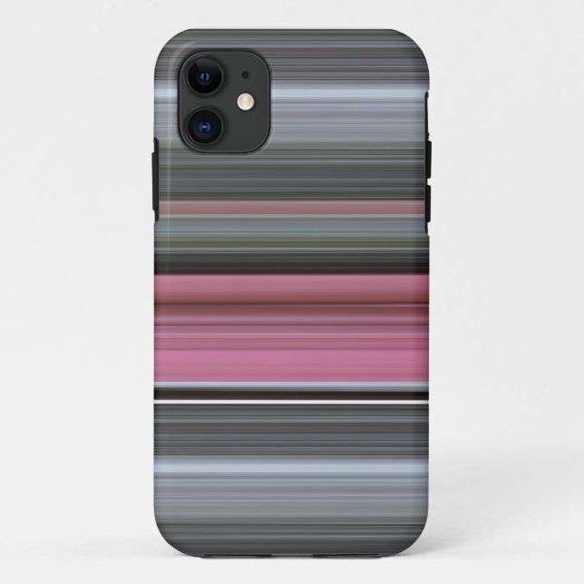 Coques Case-Mate iPhone Abstract #1: Rose et grey (Dos)