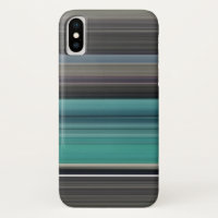 Abstract #1: Teal and grey