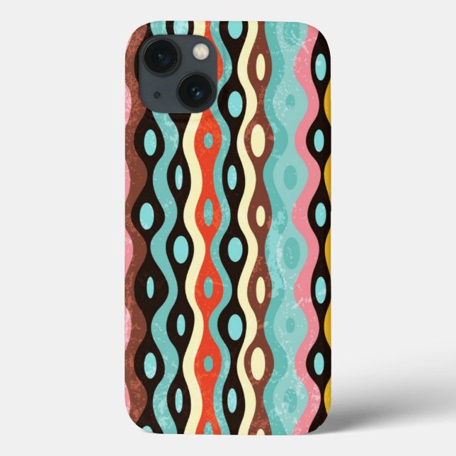 Coques Case-Mate iPhone Abstract multicolor pattern (Verso)
