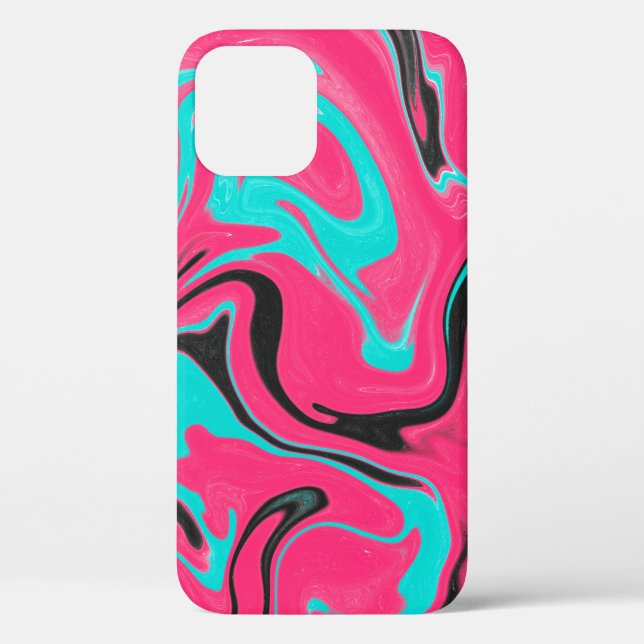 Coques Case-Mate iPhone Abstract pattern background with gradient texturea (Verso)