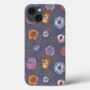 Coques Pour iPhone Abstract rose field pattern