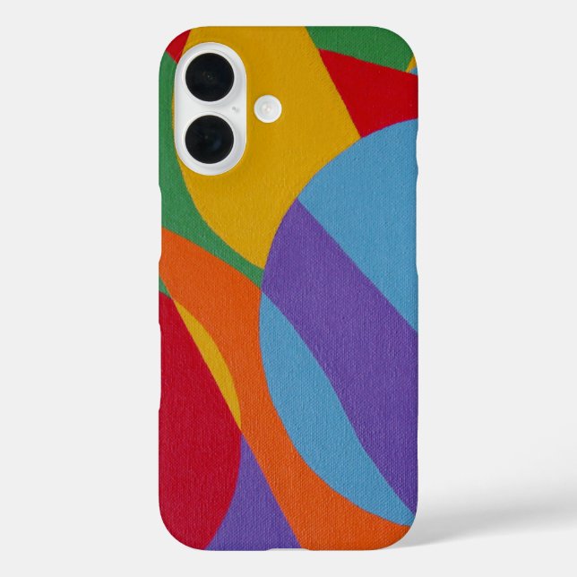 Coques Case-Mate iPhone Abstract Shapes Modern Art Phone Case (Verso)