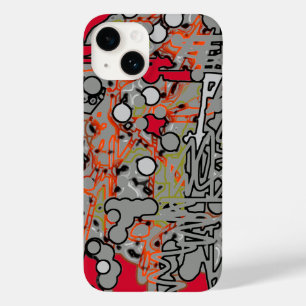 Coque Pour iPhone 14 abstraction abstraite