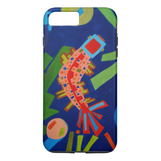 Case-Mate iPhone Case abstraction, poisson, carpe, cubisme,