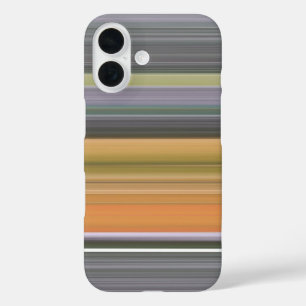 Coques iPhone 16 Abstrait #1 : Jaune et gris