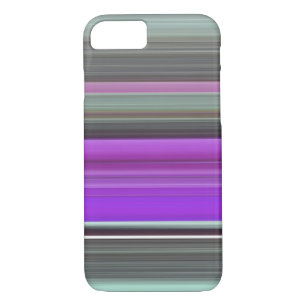 Coques Pour iPhone Abstrait #1 : Violet et gris
