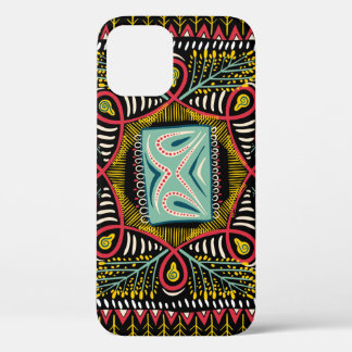 Case-Mate iPhone Case Abstrait coloré : design de poche carré.