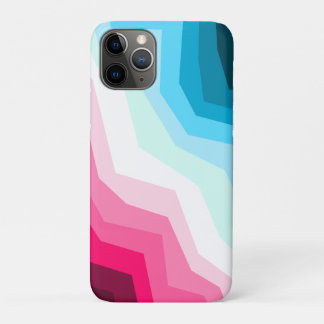 Case-Mate iPhone Case Abstrait coloré magenta glace bleu cyan minimalist