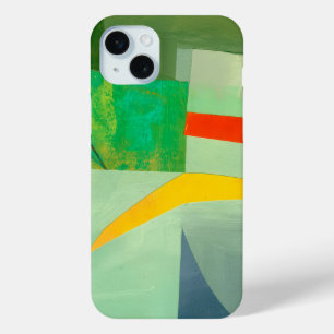Coque iPhone 15 Mini Abstrait Elegant mixte motif de peinture coloré